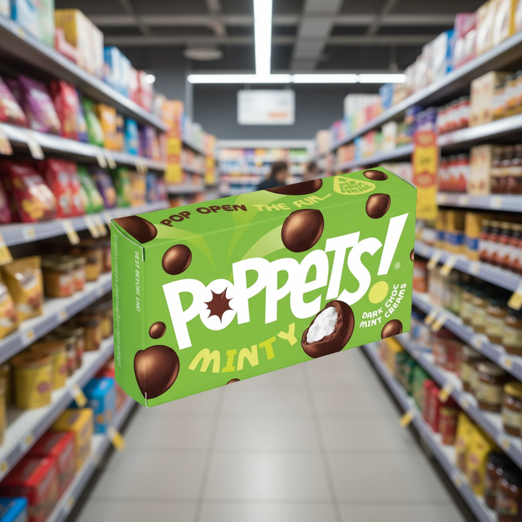 36 x Poppets Mint Creams - 39G