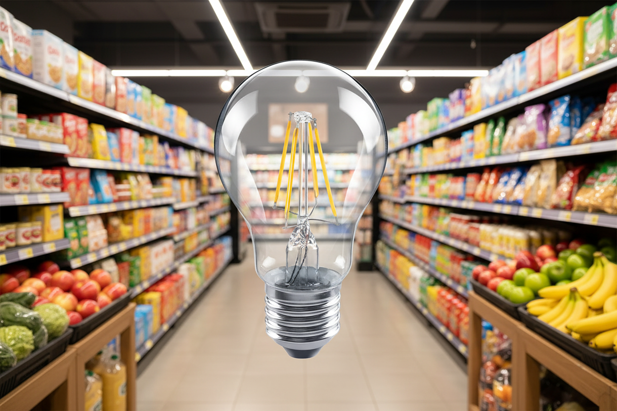 10 x Solus 60W=7W Es Clear A55 Led Xcross