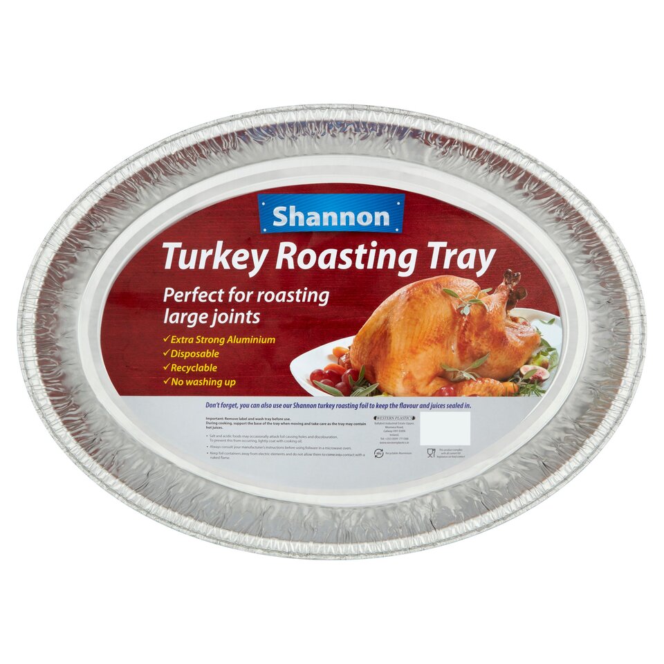 24 x Shannon Turkey Roasting Tray