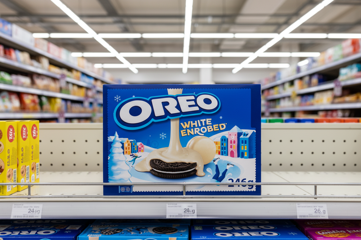 Oreo White Chocolate Snowy Covered 246GM