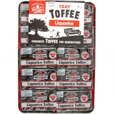 10 x Walker Tray Liquorice100G