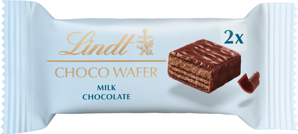 20 x Lindt Choco Wafer Milk  - 26GM