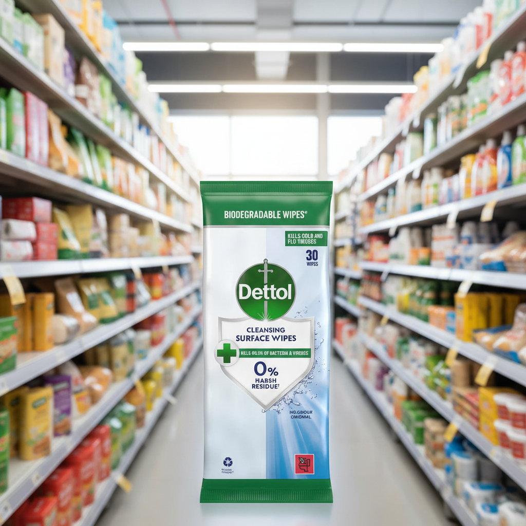 12 X Dettol Surface Wipes - 30 Pack