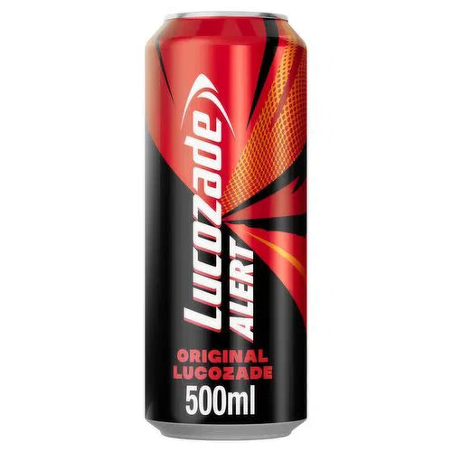 12 x Lucozade Alert Original Energy Drink 500Ml