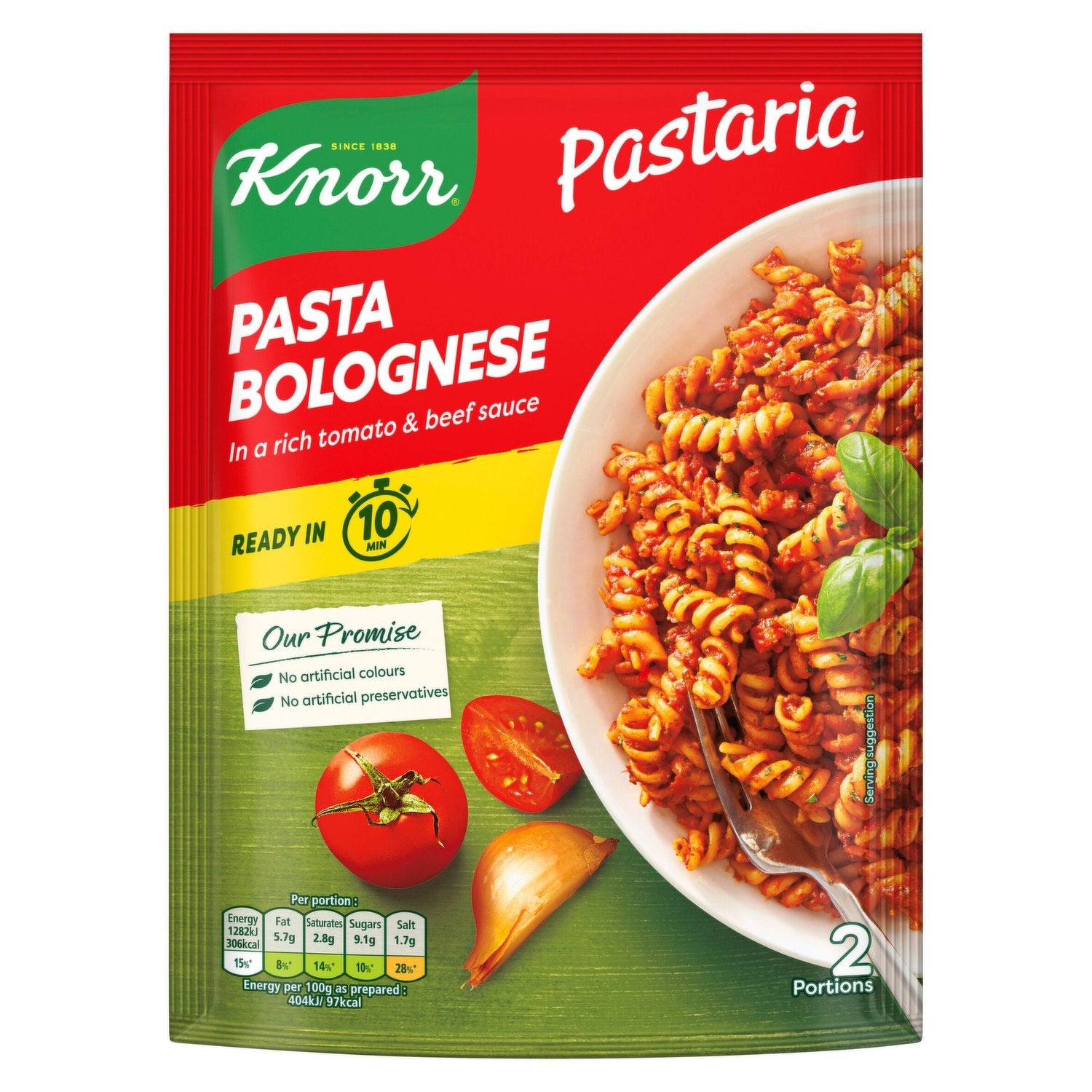 10 x Knorr Pastaria Bolognese 160Gm