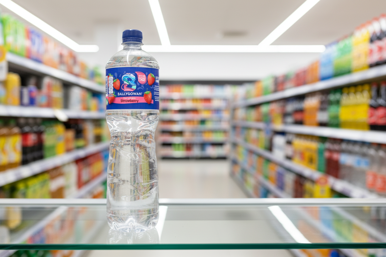 12 x Ballygowan Hint Of Fruit Strawberry 1.5L