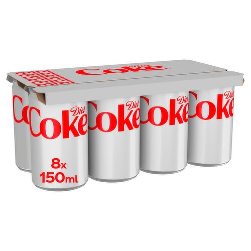 3 x Diet Coke Mini 8 X 150Ml