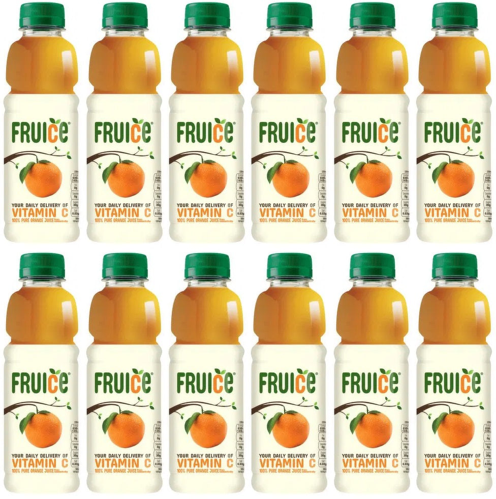 12 x Fruice Orange Juice - 330ML