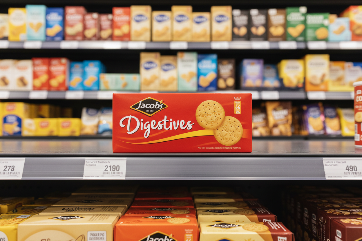 12 x Jacobs Digestives 250G