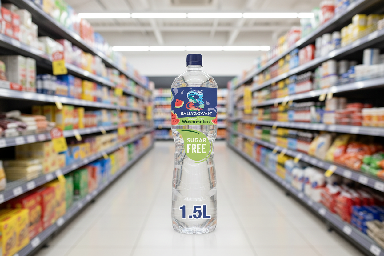 12 x Ballygowan Hint Of Fruit Watermelon 1.5L