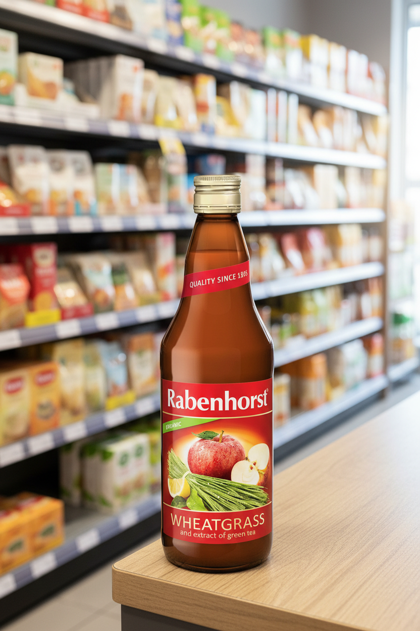 Rabenhorst Organic Wheatgrass Cocktail  - 750ml