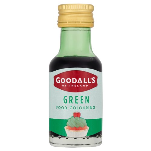 12 x Goodall's Of Ireland Green Food Colouring 25Ml