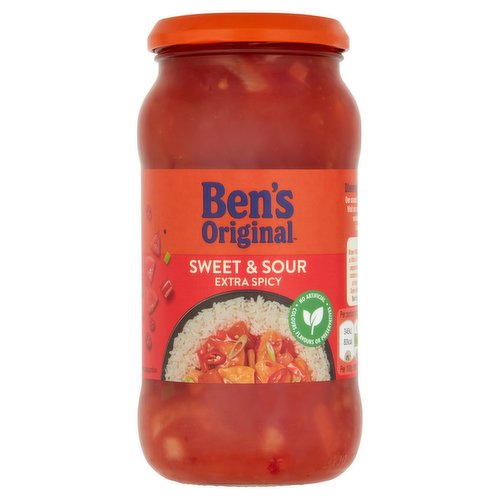 6 x Ben's Original Sweet & Sour Extra Spicy 450G