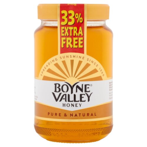 6 x Boyne Valley Honey 340G + 33% Extra Free