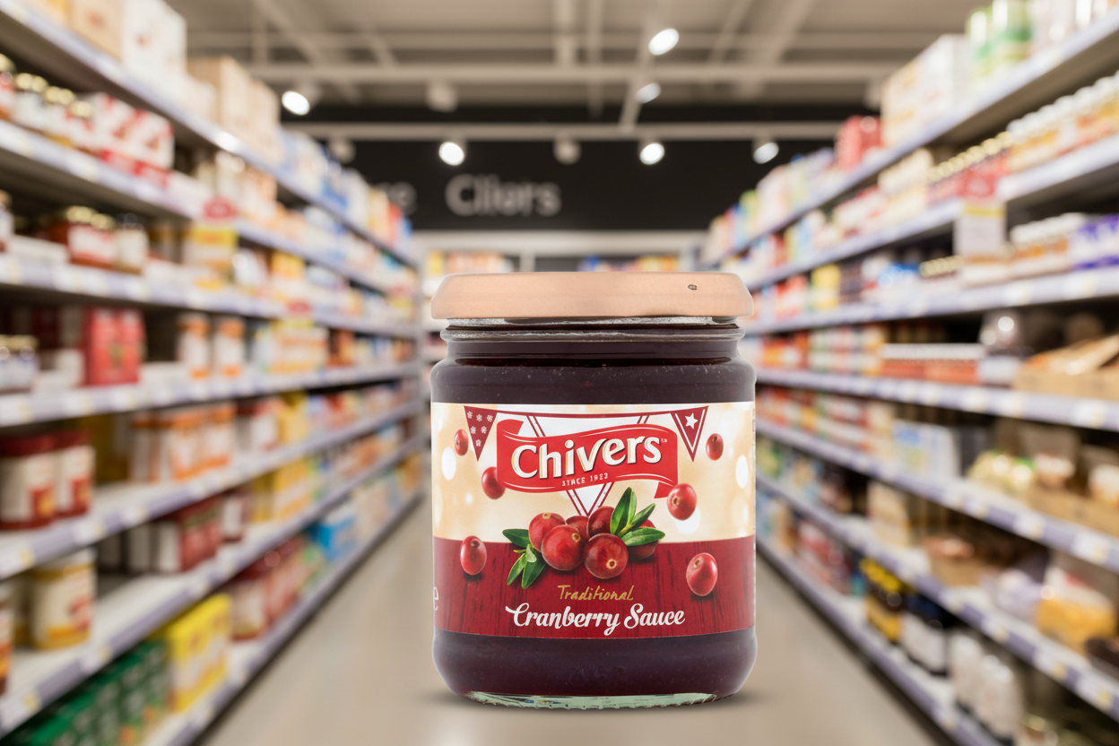12 x Chivers Traditional Cranberry Sauce 340G