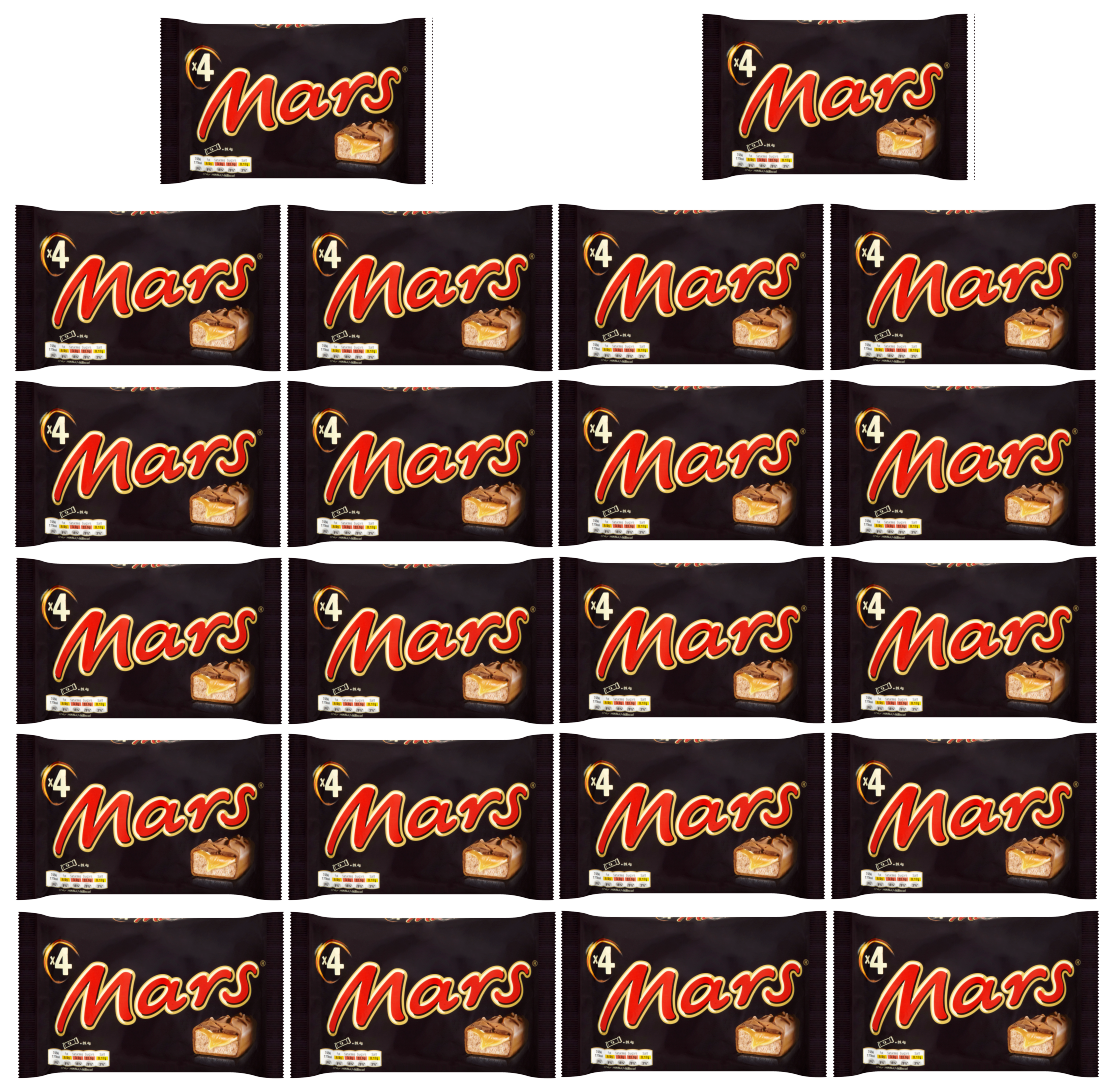 22 x Mars Multipack 4Pk - 158GM