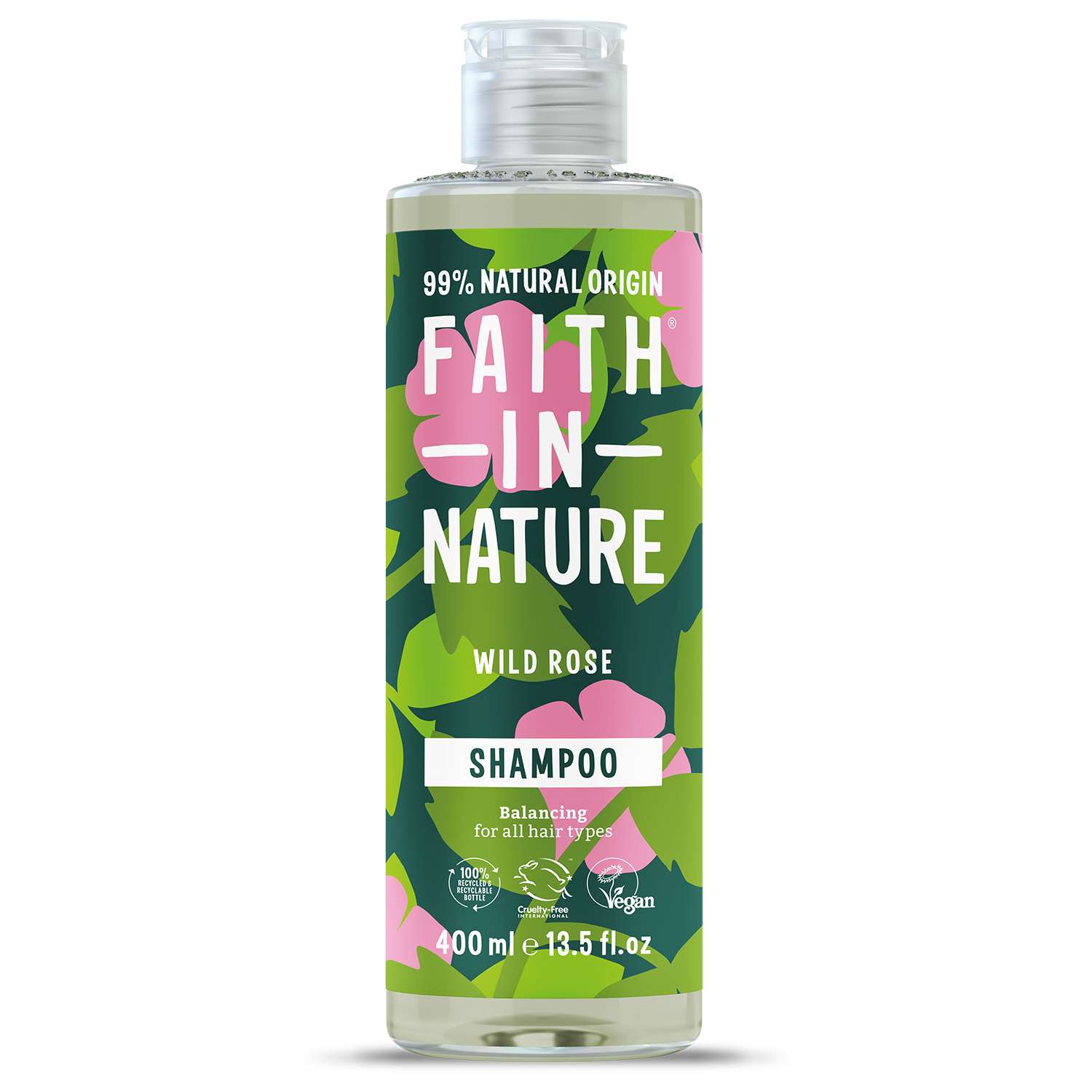 Faith In Nature Wild Rose Shampoo - 400ml