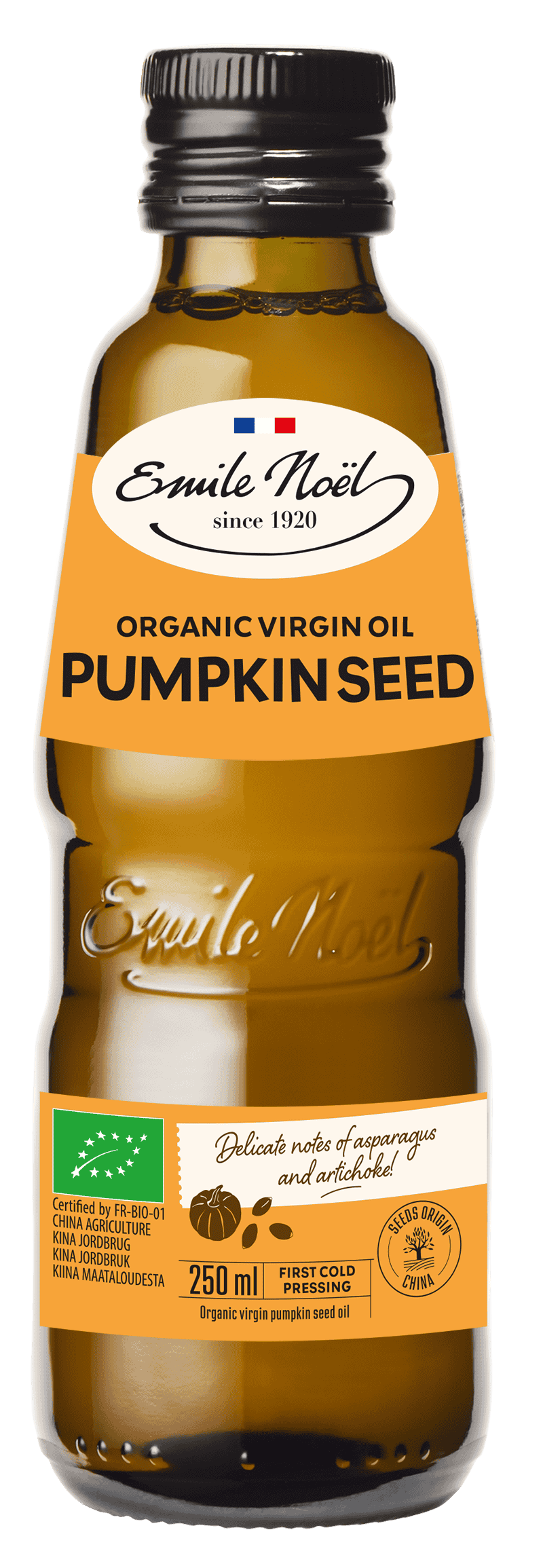 Emile Noel Organic Virgin Pumpkin Seed Oil - 250ml