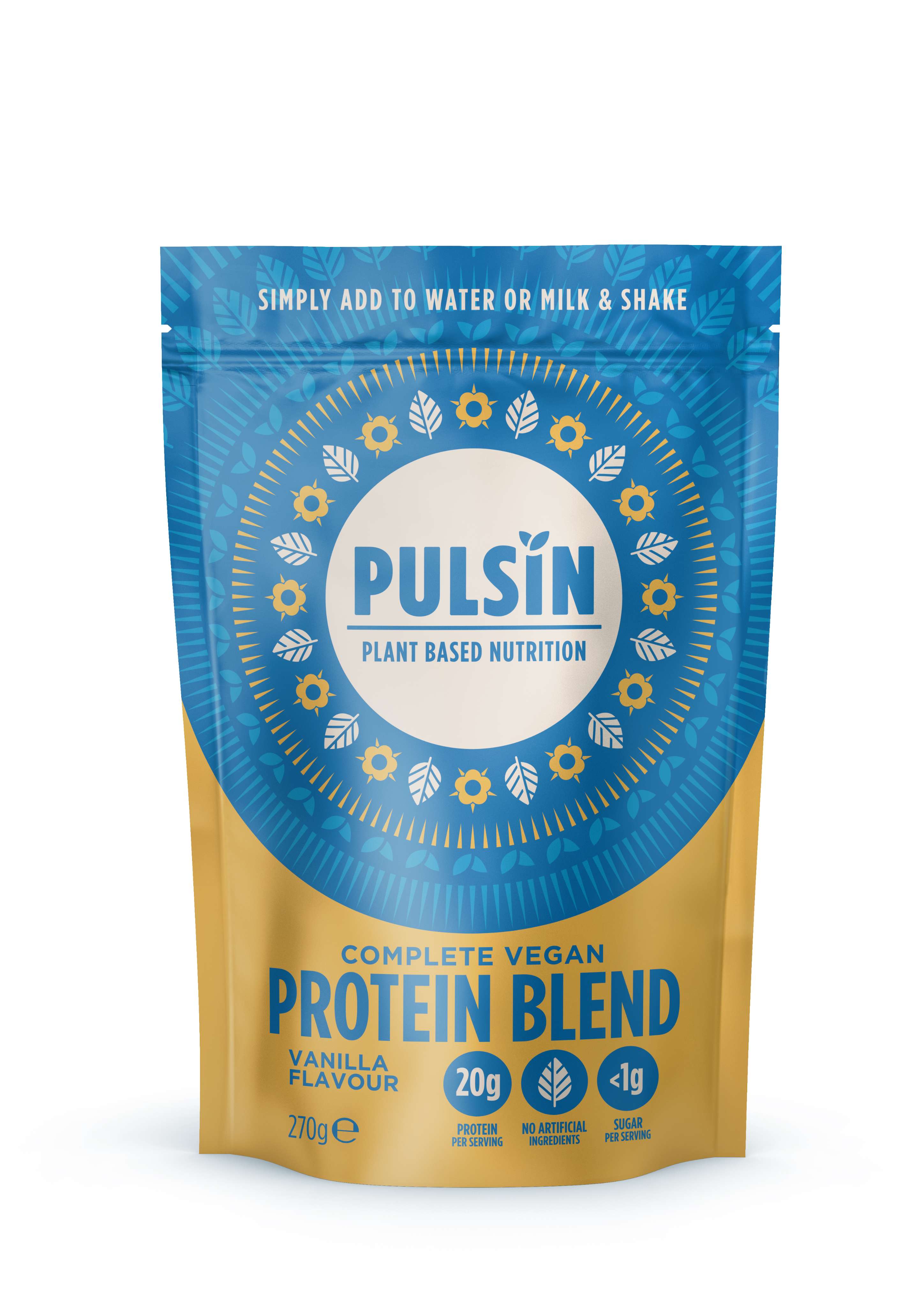 Pulsin Complete Vegan Protein Vanilla - 250g