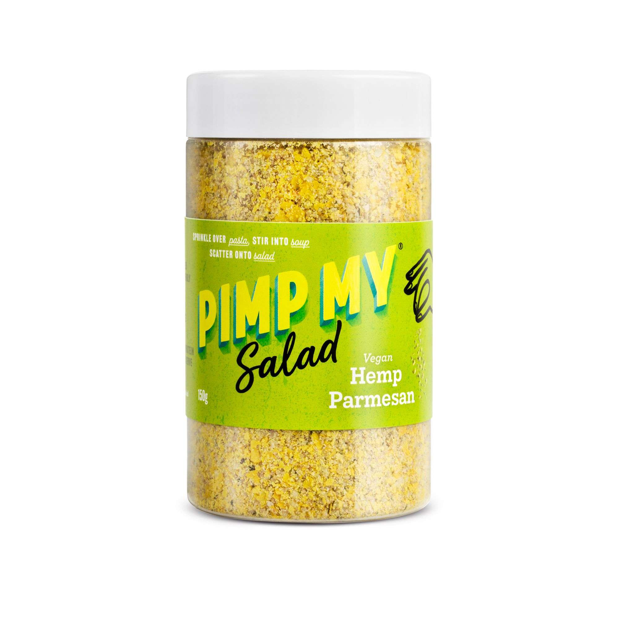 Pimp My Salad Hemp Parmesan PET jars - 150g