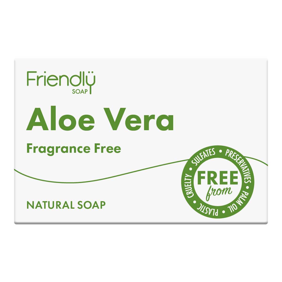 6 x Friendly Soap Aloe Vera Soap - 95g