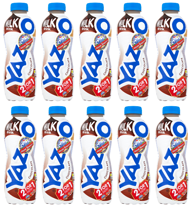 10 x Yazoo Milk Drink Chocolate 400Ml