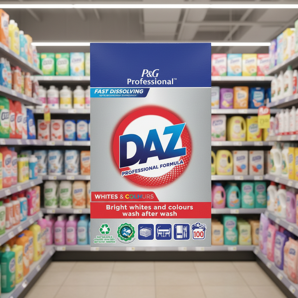 Daz Professional Washing Powder Laundry Detergent 100 Washes 6Kg