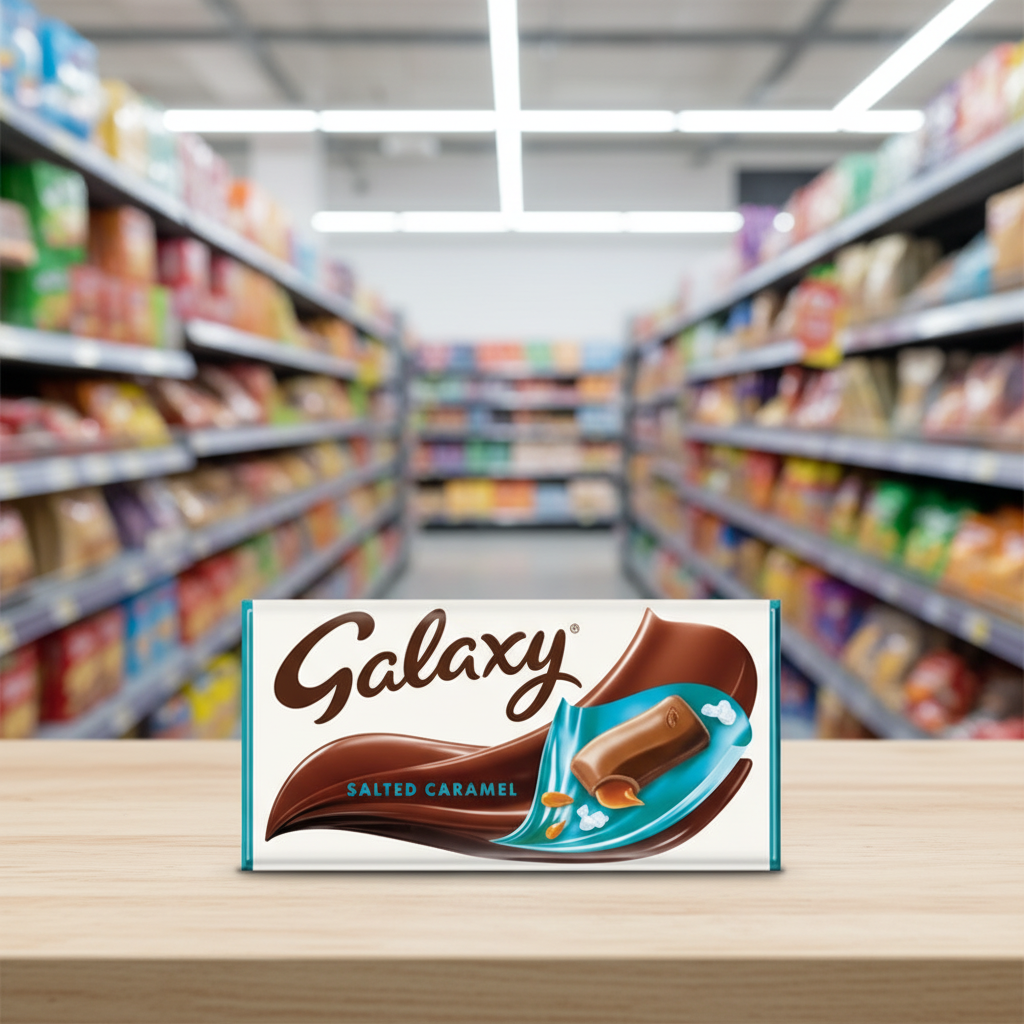 24 x Galaxy Salted Caramel Chocolate Bar 135G