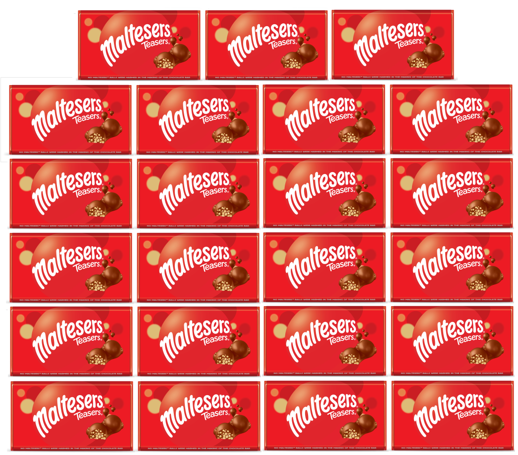 23 x Maltesers Teasers Chocolate Bar 100G