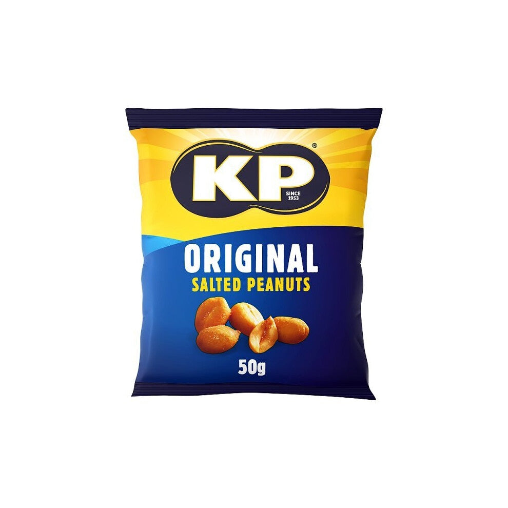 21 x Kp Original Salted Peanuts 50G