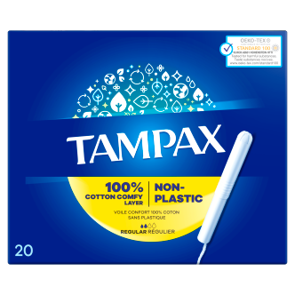 8 x Tampax Regular - 20 PACK