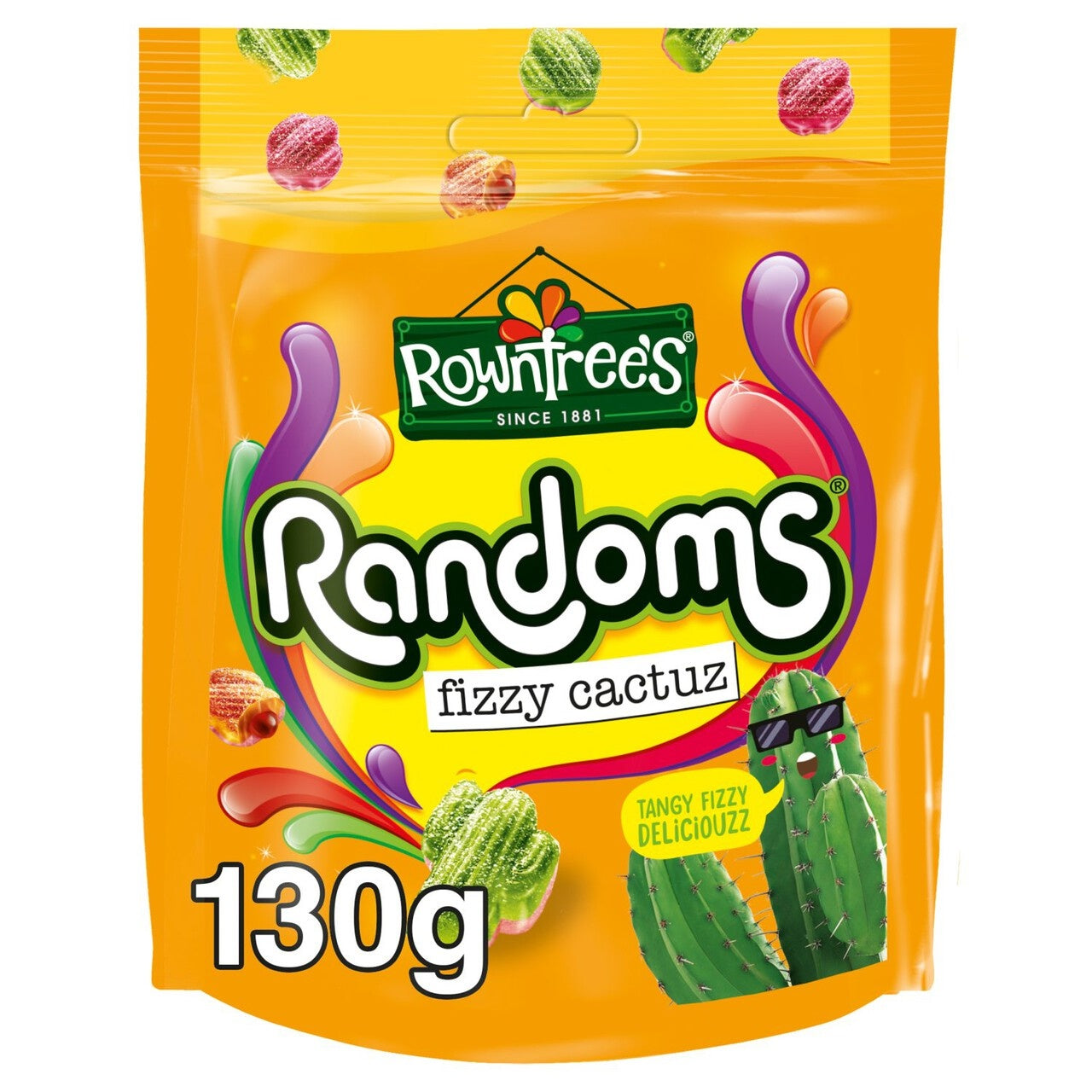 10 x Rowntree's Randoms Fizzy Cactuz 130G