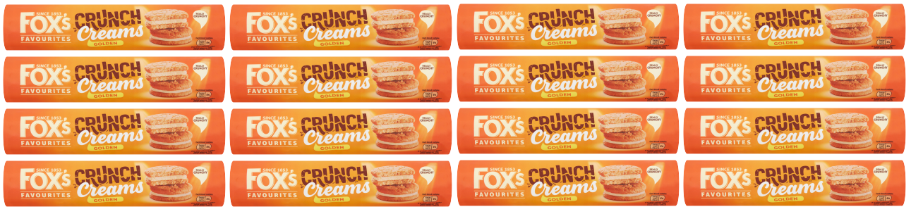 16 x Foxs Golden Crunch Creams 230Gm