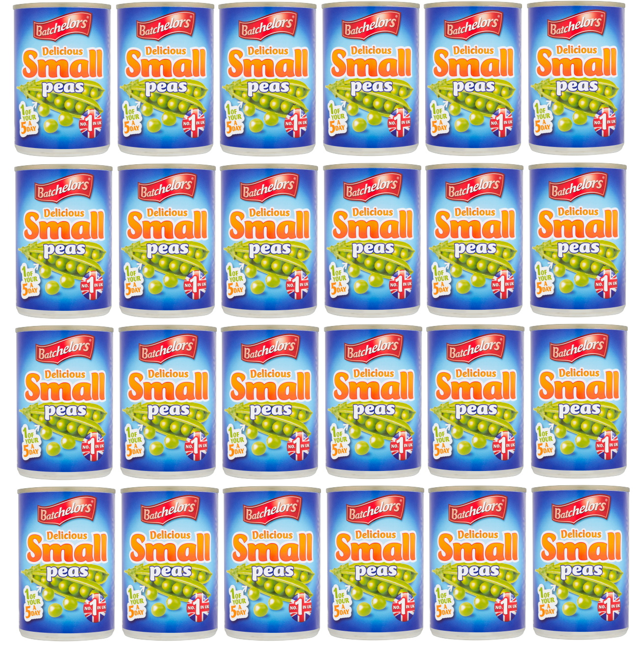 24 x Batchelors Small Garden Peas - 300GM