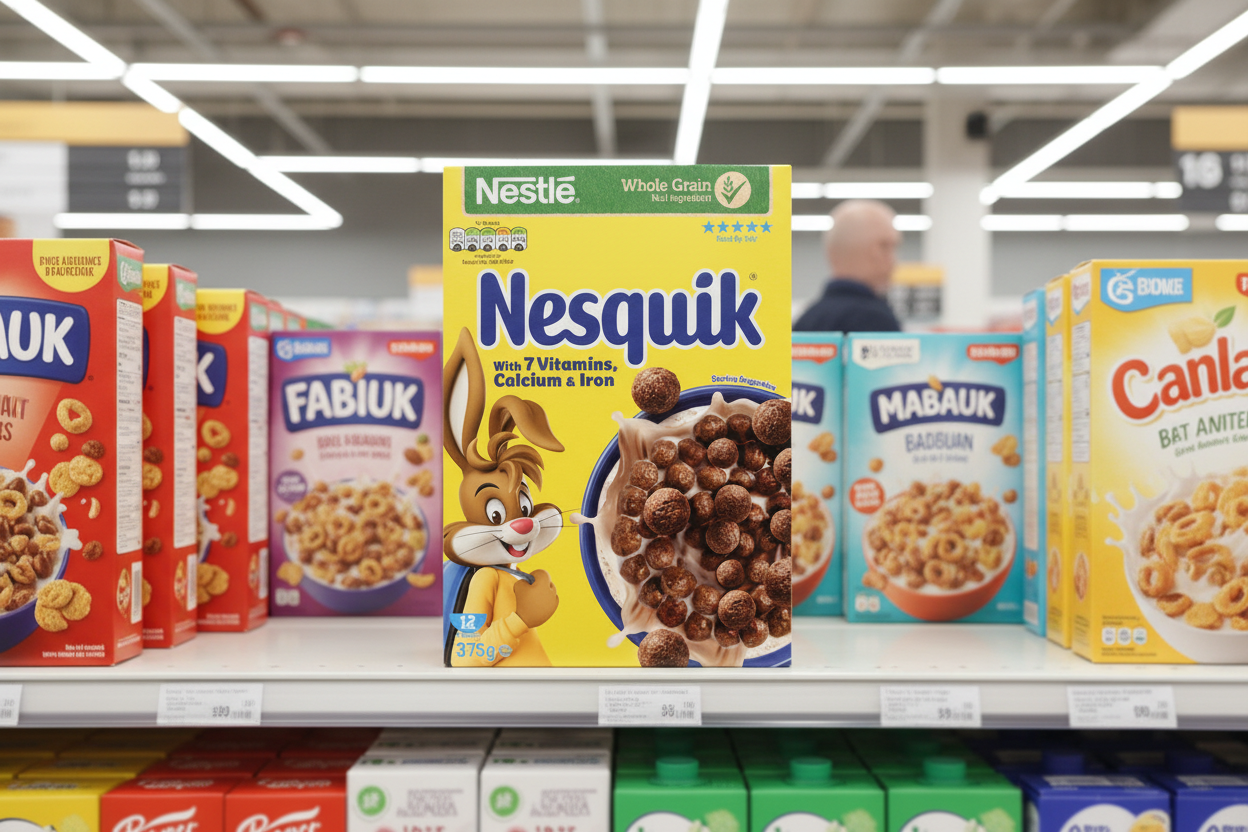 9 x Nestle Nesquik Cereal - 375GR