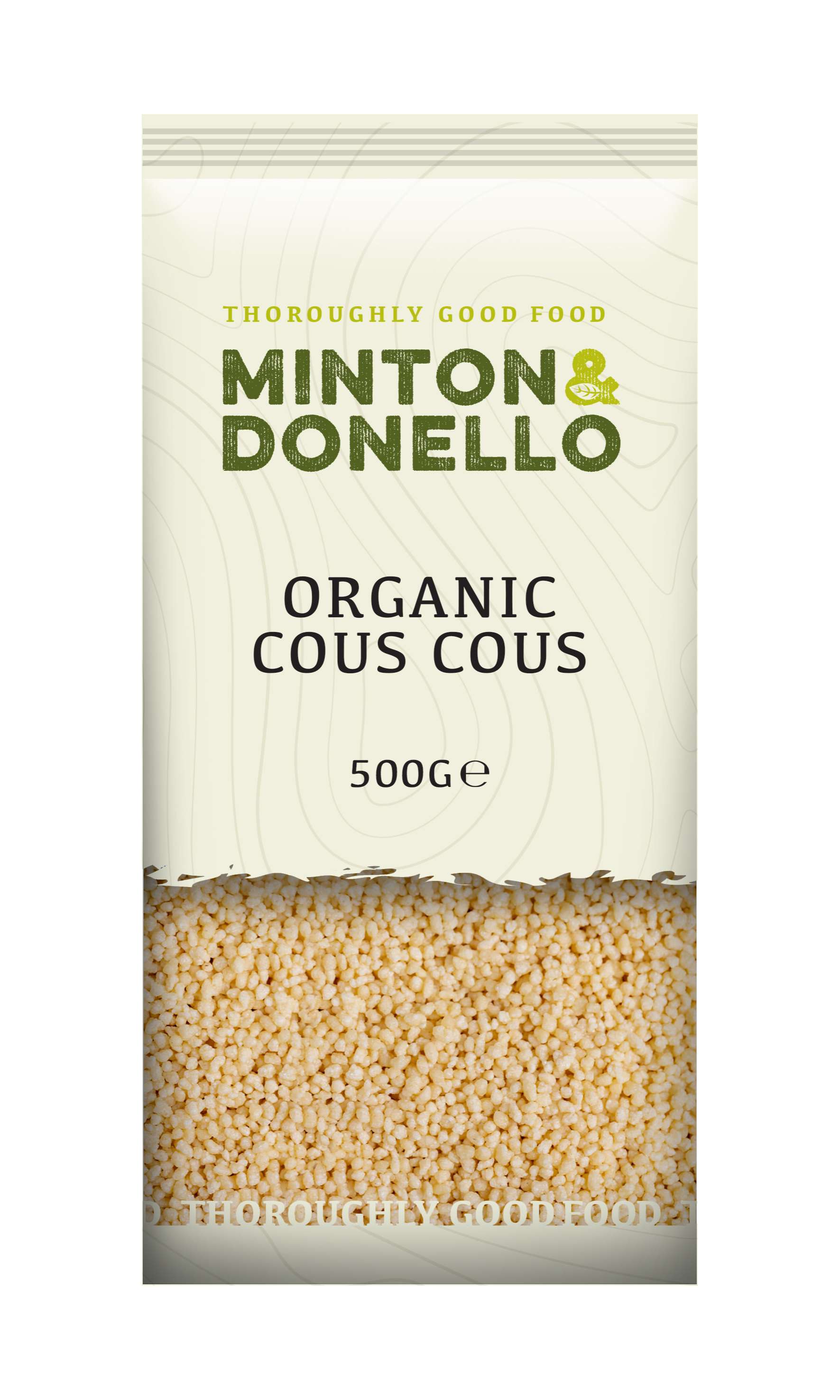 6 x Minton & Donello Organic Cous Cous - 500g