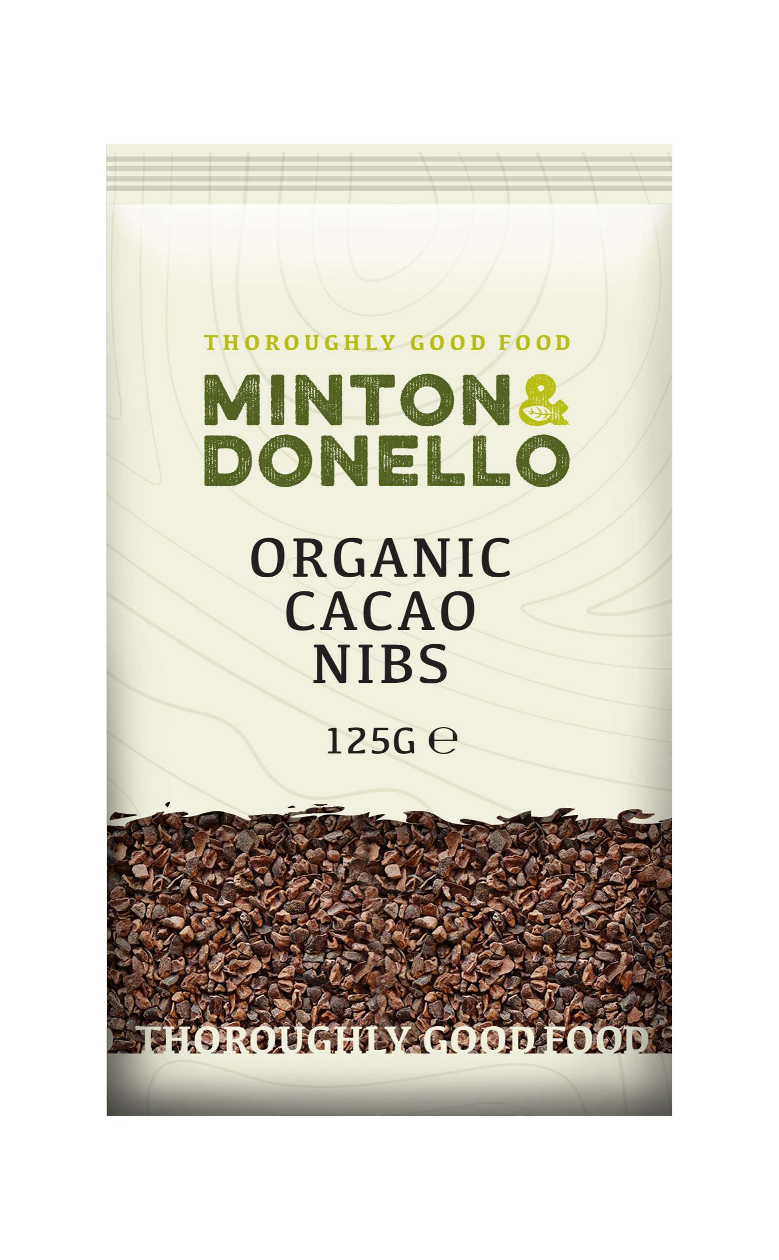 6 x Minton & Donello Cacao Nibs (Organic) - 125g