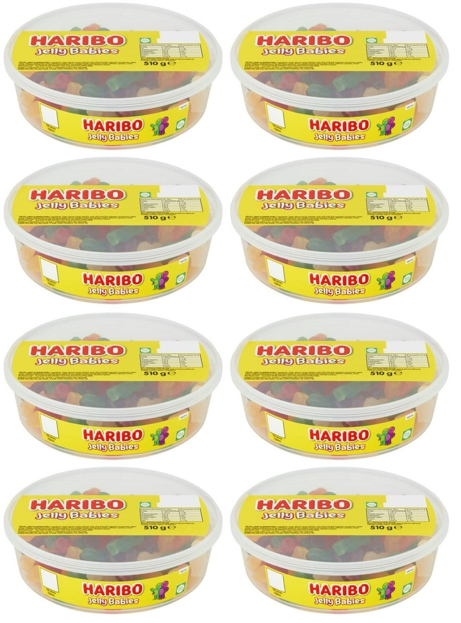 8 x Haribo Jelly Babies 510G