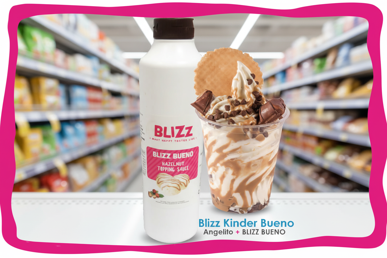 Blizz Topping Sauce Bueno 900g