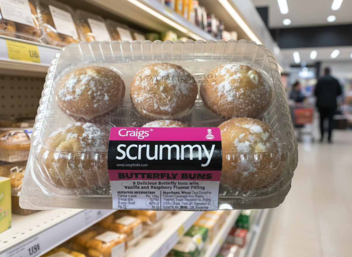 16 x Craigs Butterfly Buns 6Pk