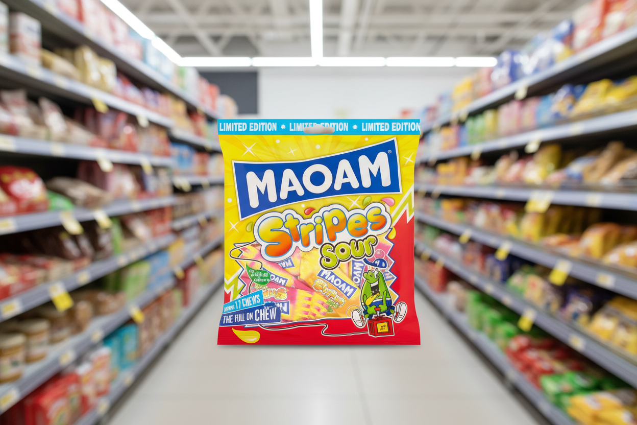 14 x Maoam Stripes Sours 140G