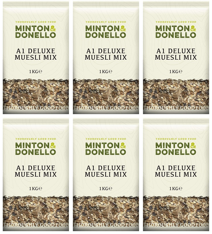 6 x Minton & Donello Brown Basmati Rice - 1000g