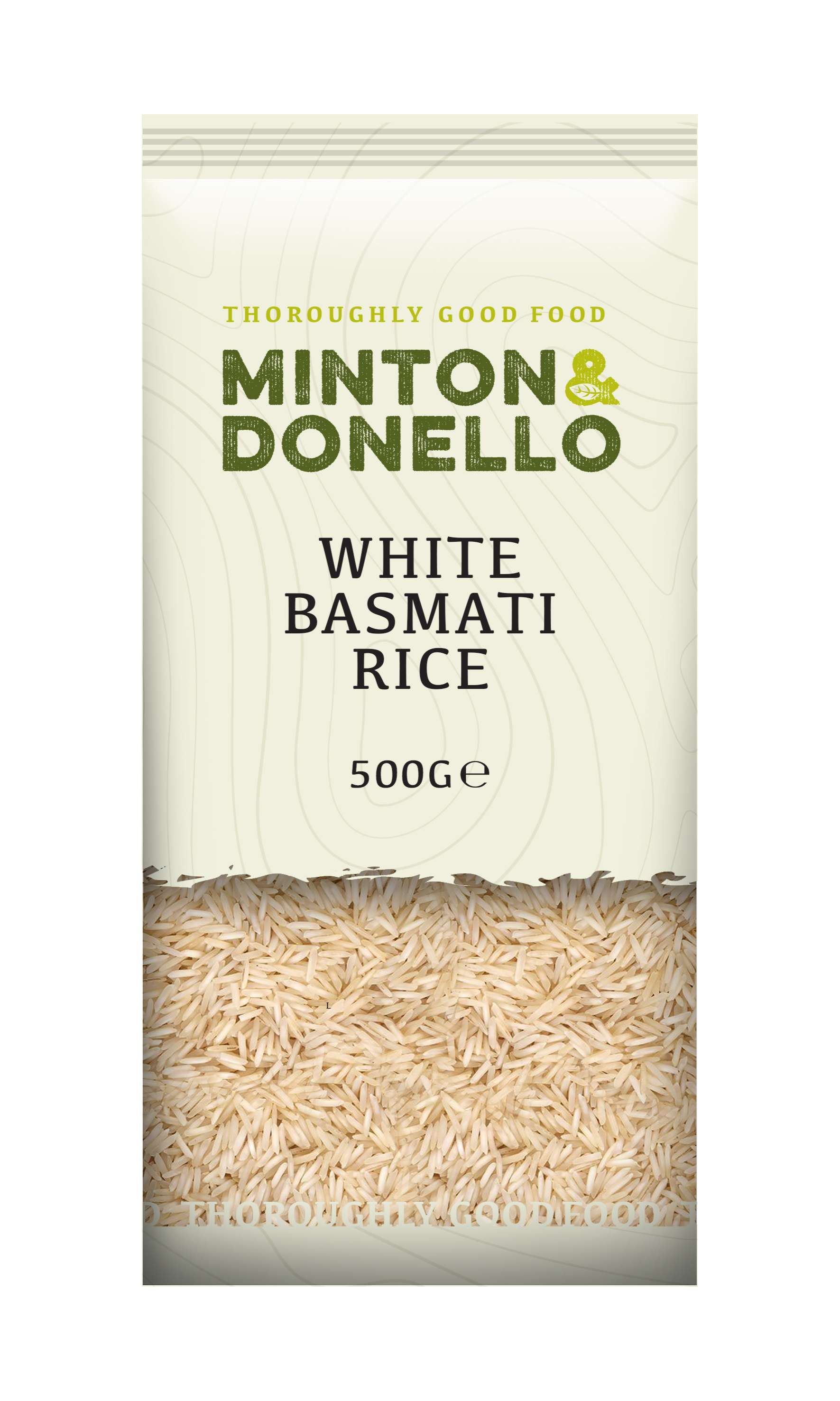 6 x Minton & Donello White Basmati Rice - 500g