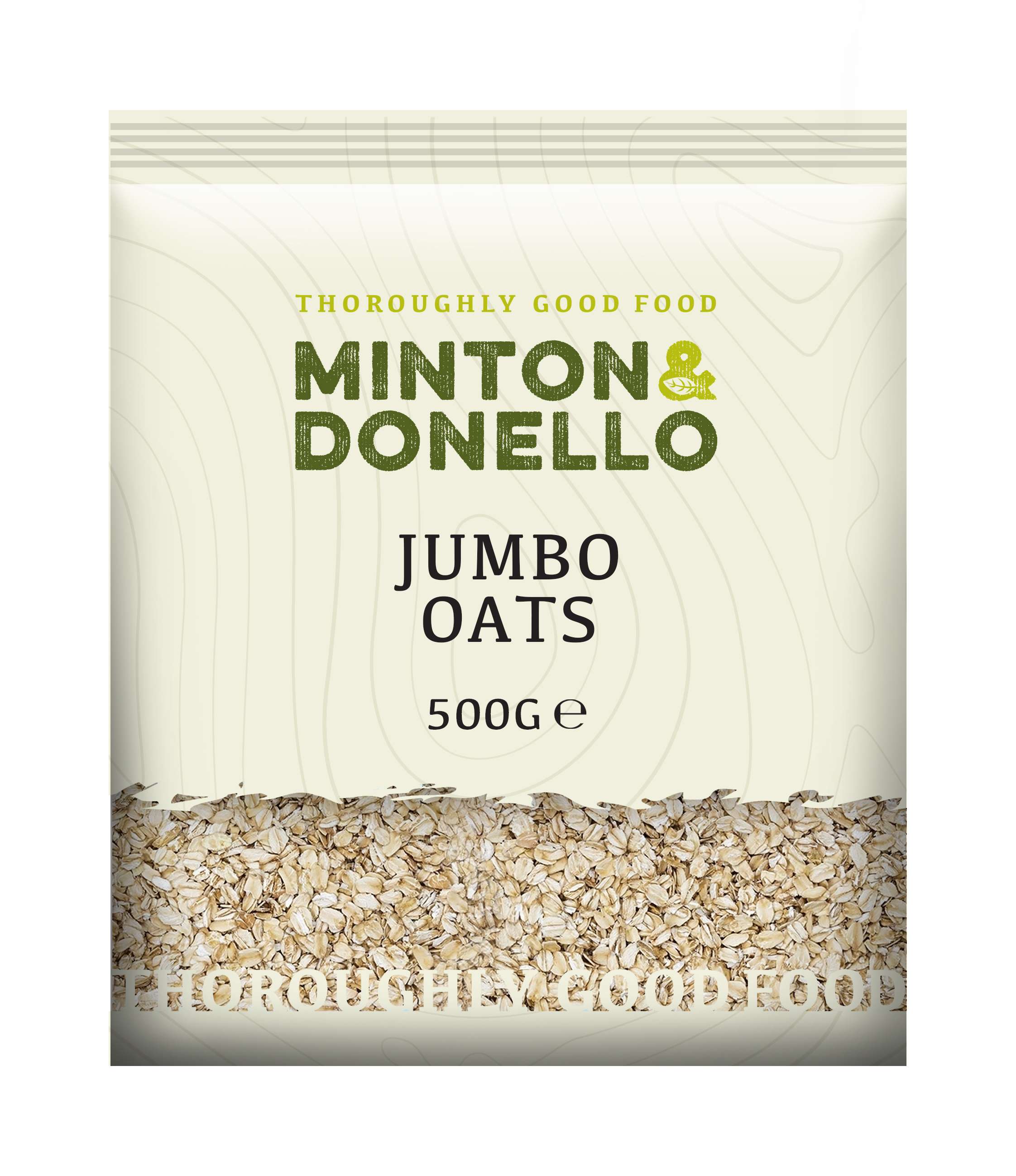 6 x Minton & Donello Jumbo Oats - 500g