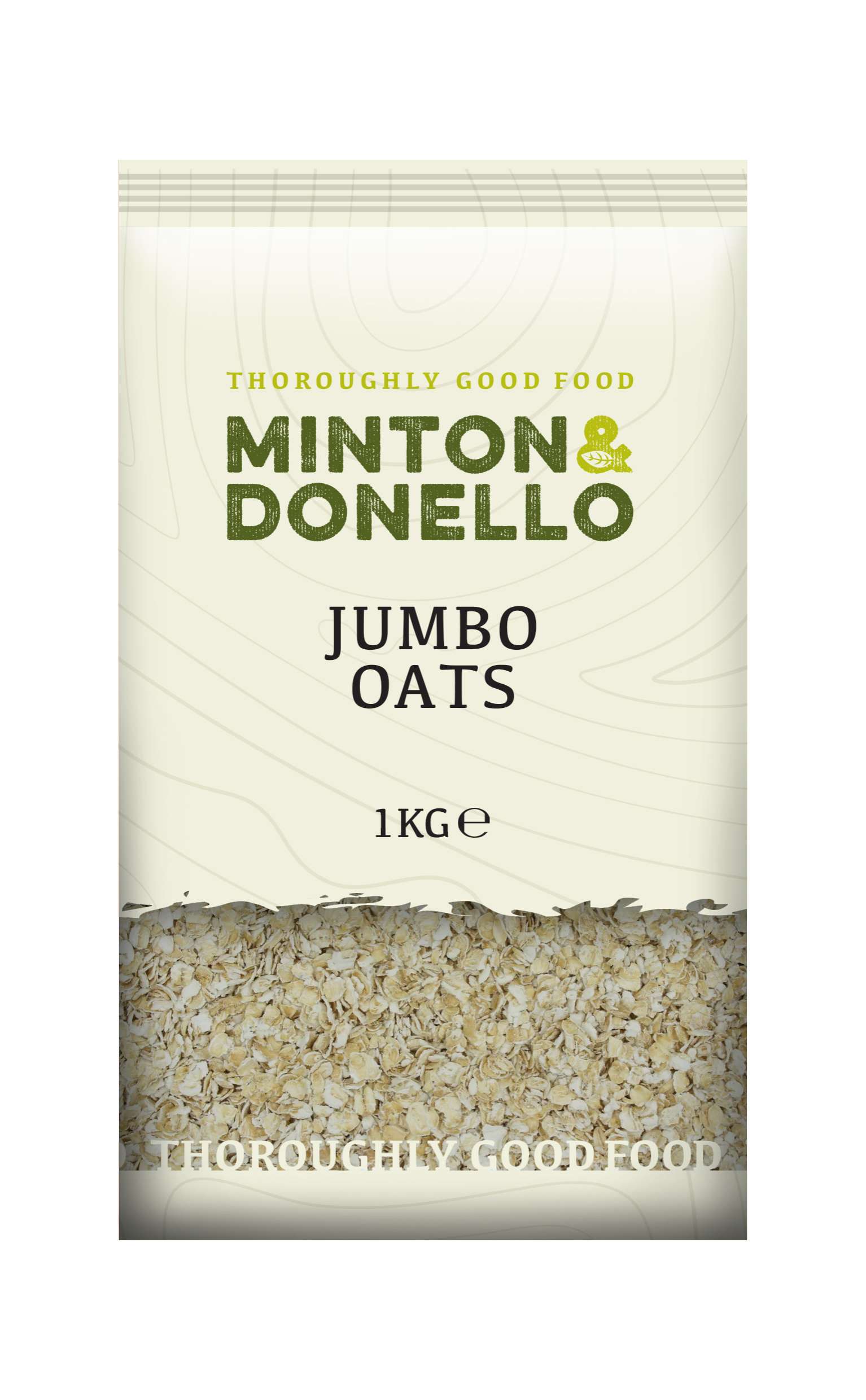 6 x Minton & Donello Jumbo Oats - 1000g