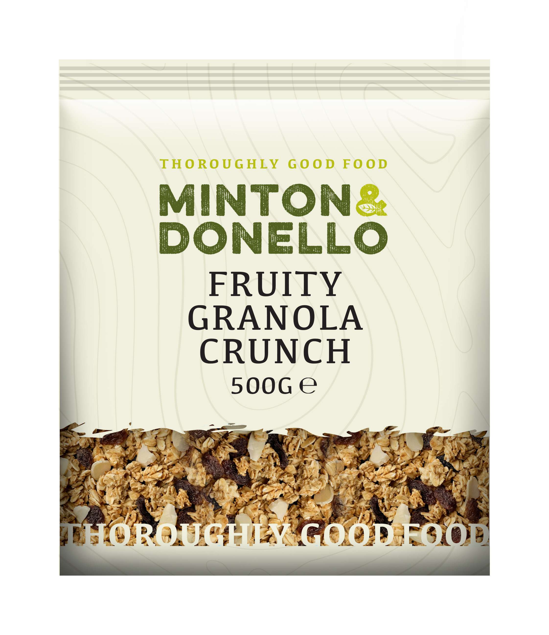 6 x Minton & Donello Fruity Granola Crunch - 500g
