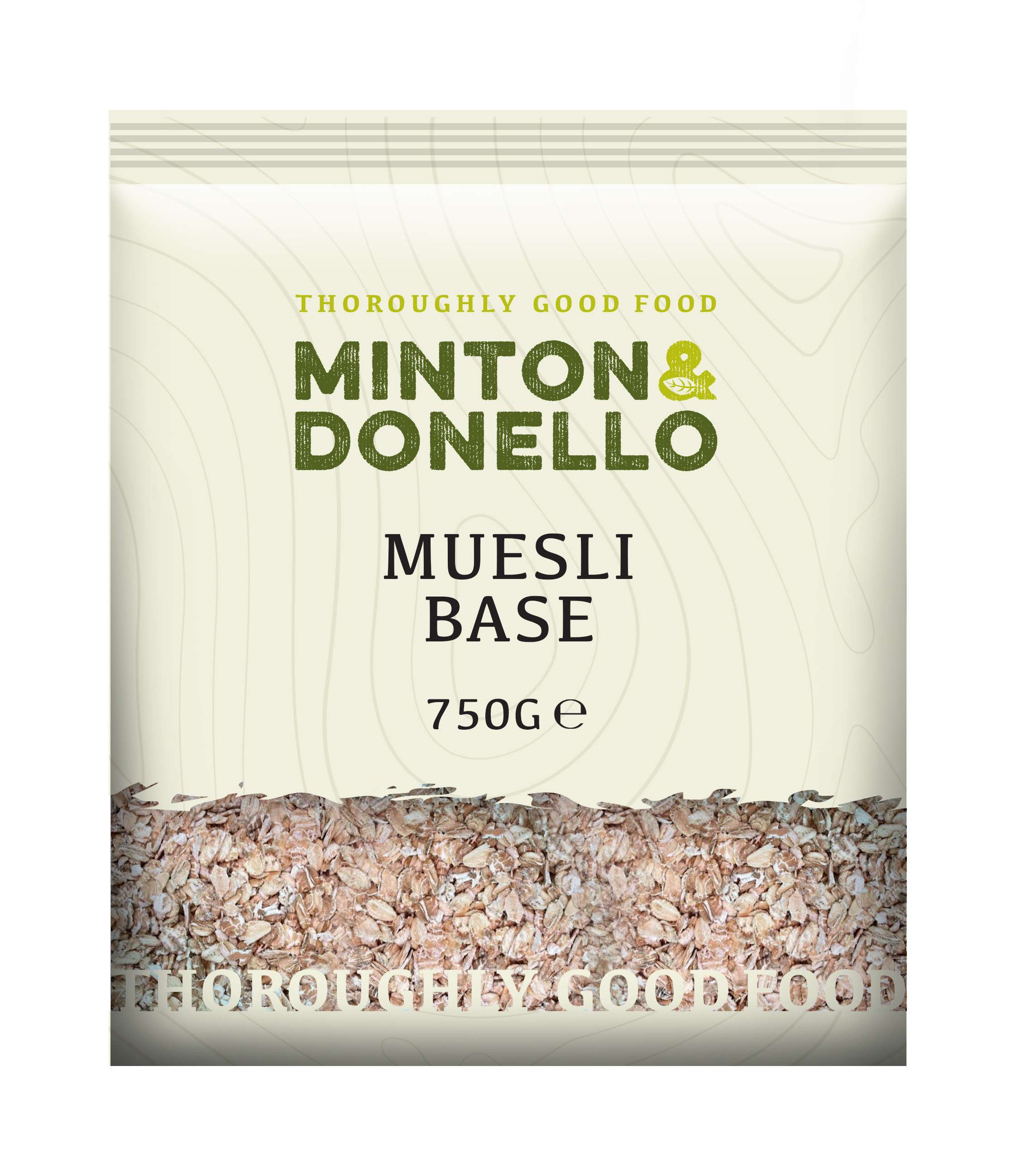 6 x Minton & Donello Muesli Base - 750g