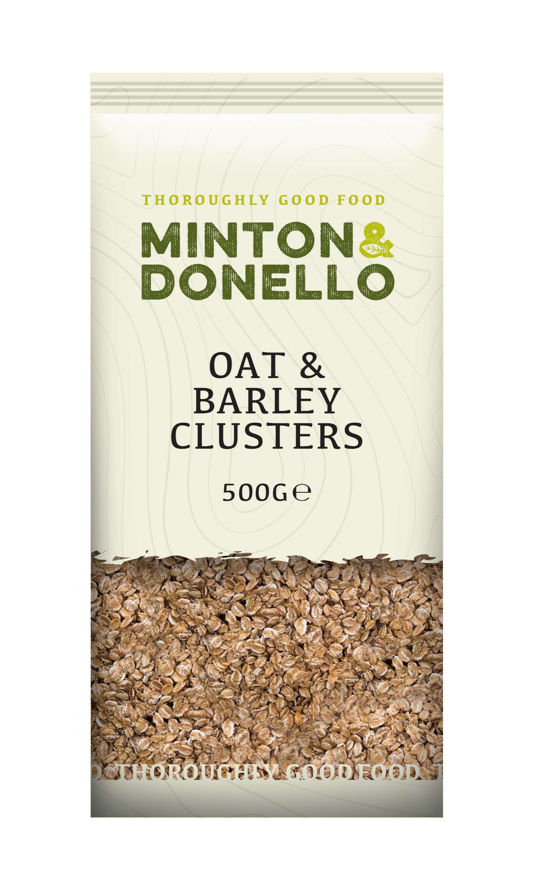 6 x Minton & Donello Oat & Barley Clusters - 500g