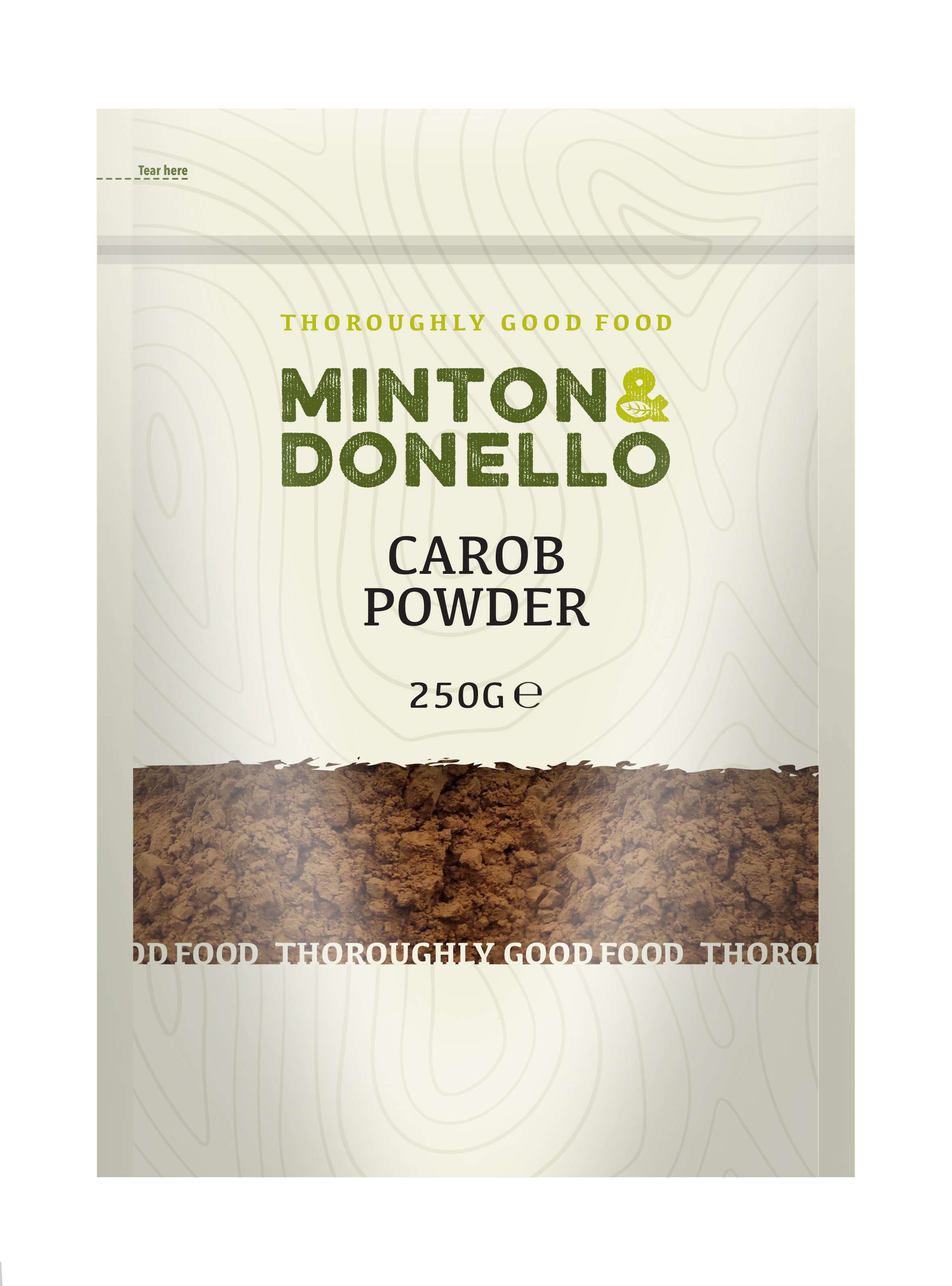6 x Minton & Donello Carob Powder - 250g