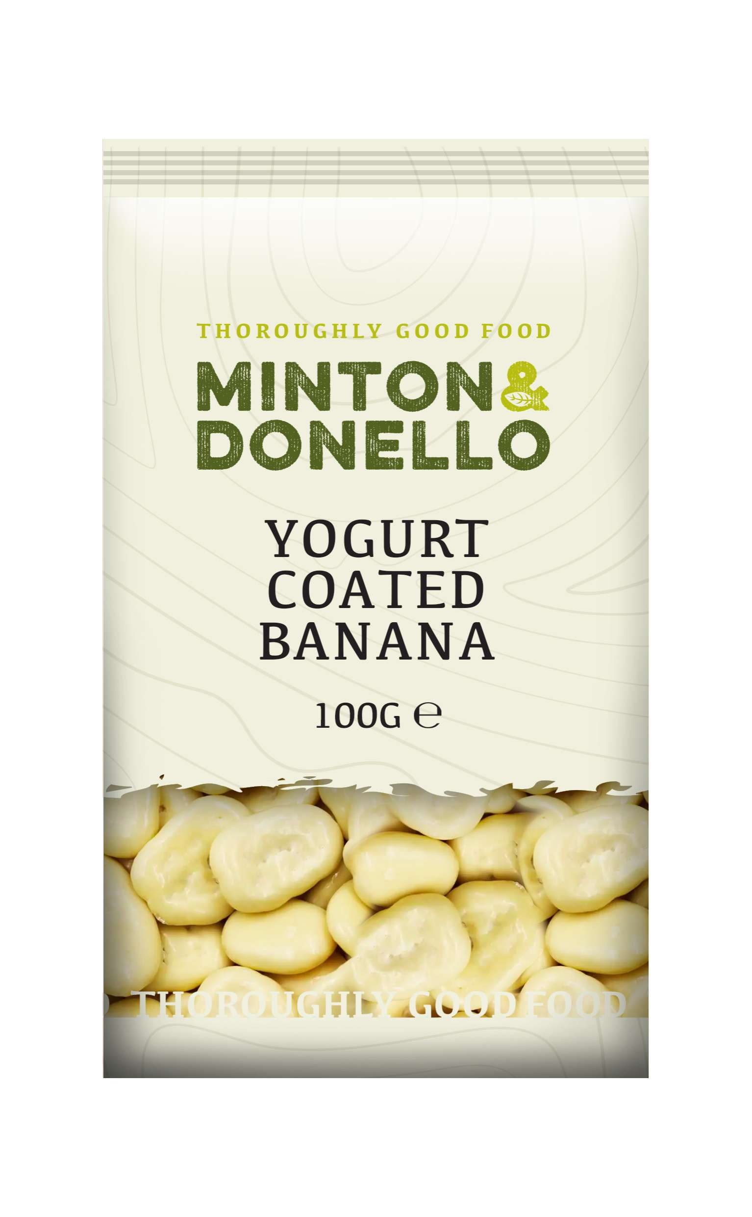 6 x Minton & Donello Yogurt Coated Banana - 100g